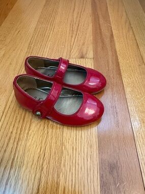 Sugar Red Patent Mary Jane Shoes for Girls